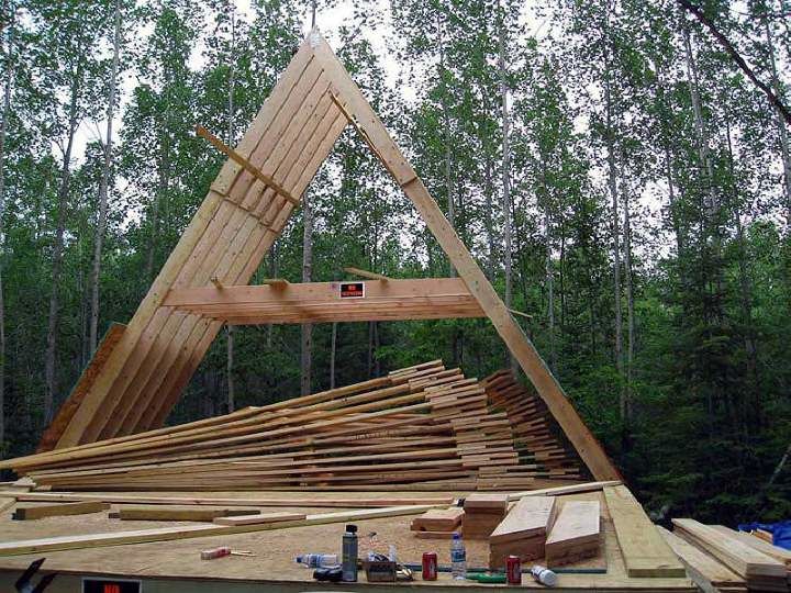 Как своими руками построить дом-шалаш не имея опыта в строительстве